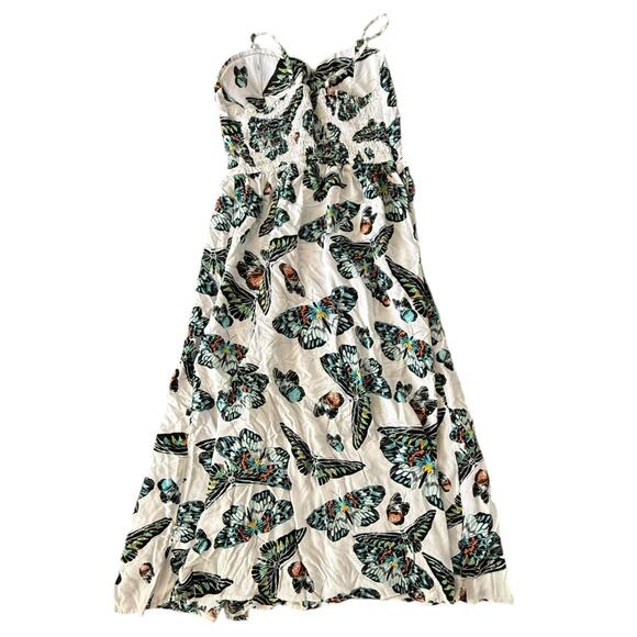 Butterfly Print Maxi Dress - Picture 2 of 7
